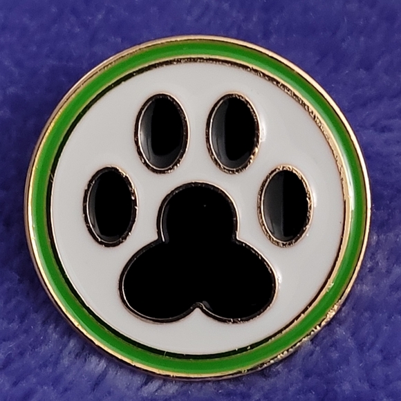 Paw Print Enamel Pin - Picture 3 of 6